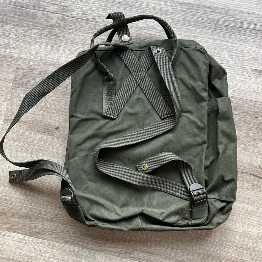 Fjallraven Kanken backpack.